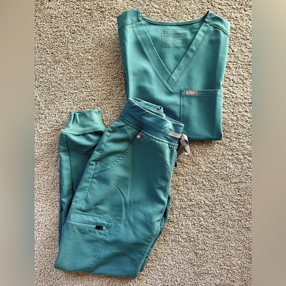 Figs Hydrogreen Scrub Set (XXS Catarina, XXSP Zamoras) - Original Release